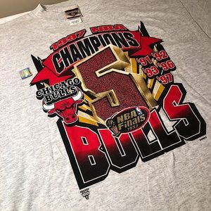 Vintage 1997 Chicago Bulls NBA Finals T-shirt